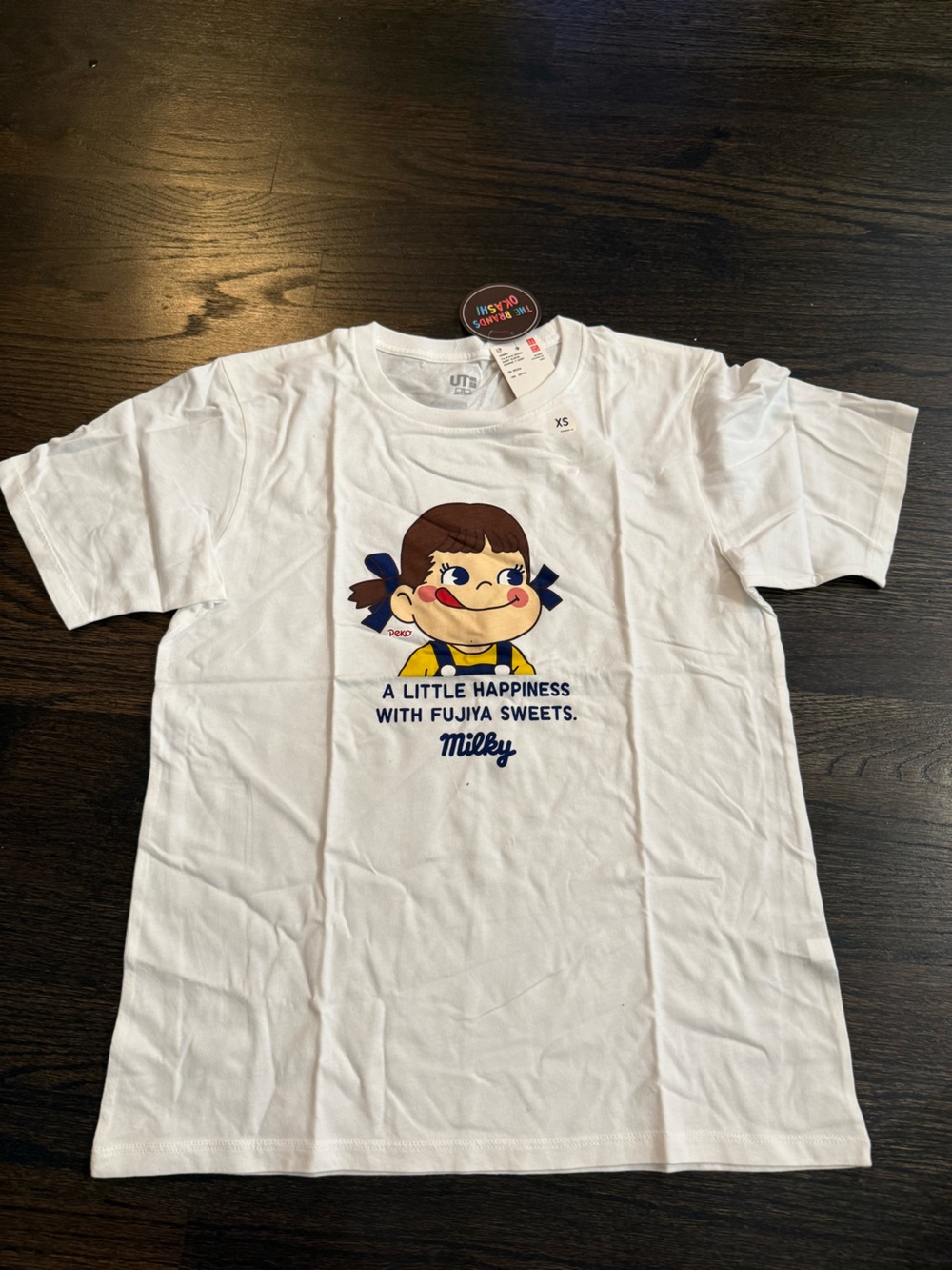 Uniqlo Limited Edition x Milky white Girl Character Tee Size XS